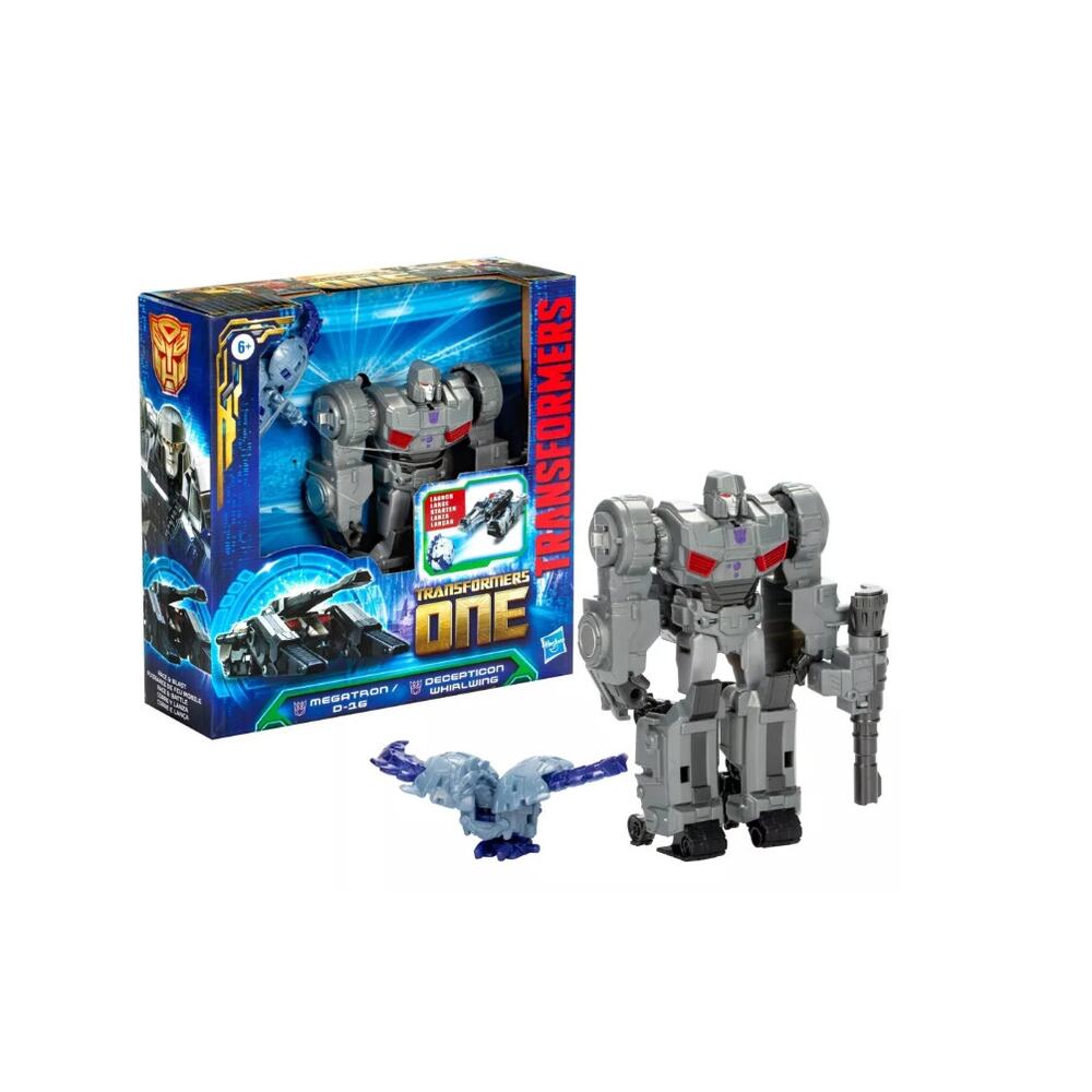 Transformers One Megatron/D-16 and Decepticon Whirlwing Action Figure Set - 2pk
